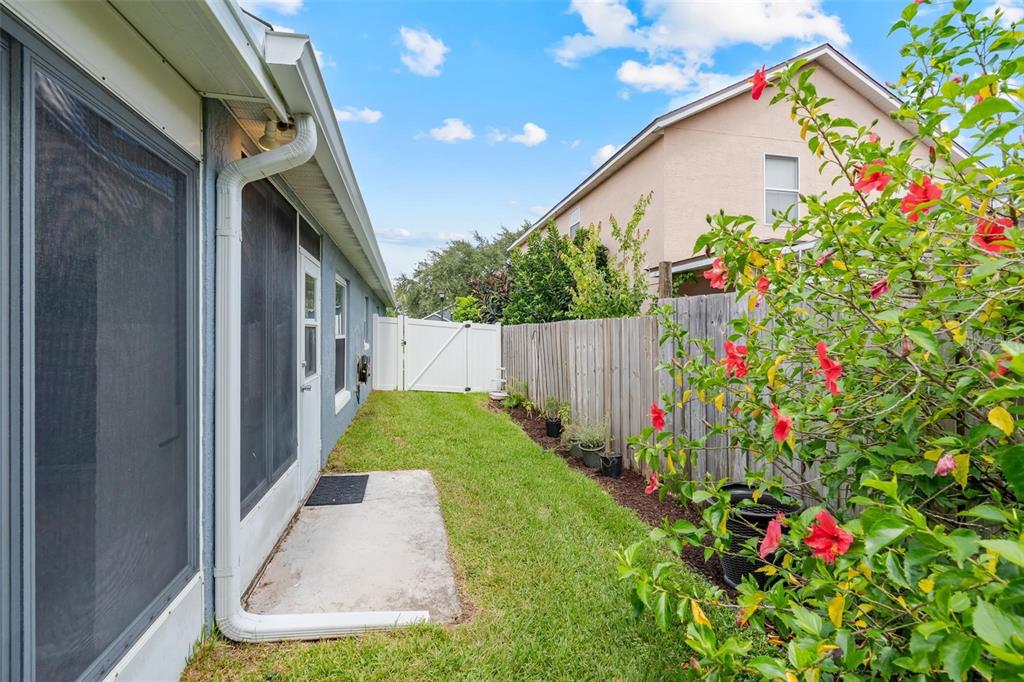 325 Longshadows Court Ocoee, FL 34761 - Photo 23 of 34 a backyard of a house with flower plants