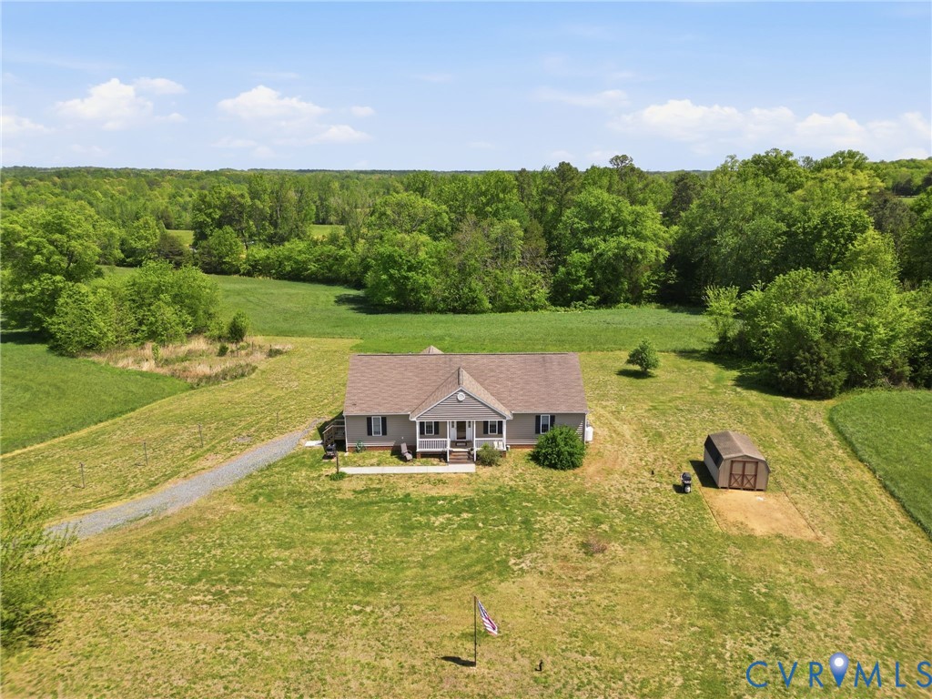 19012 Teman Road Beaverdam, VA 23015 - Photo 39 of 41 a view of a big house with a big yard