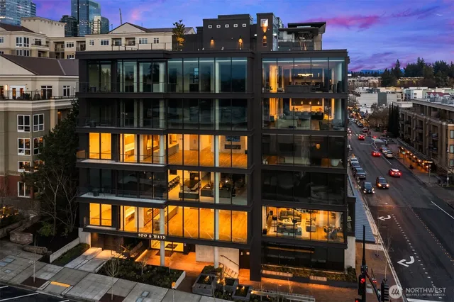 a view of swimming pool and outdoor seating