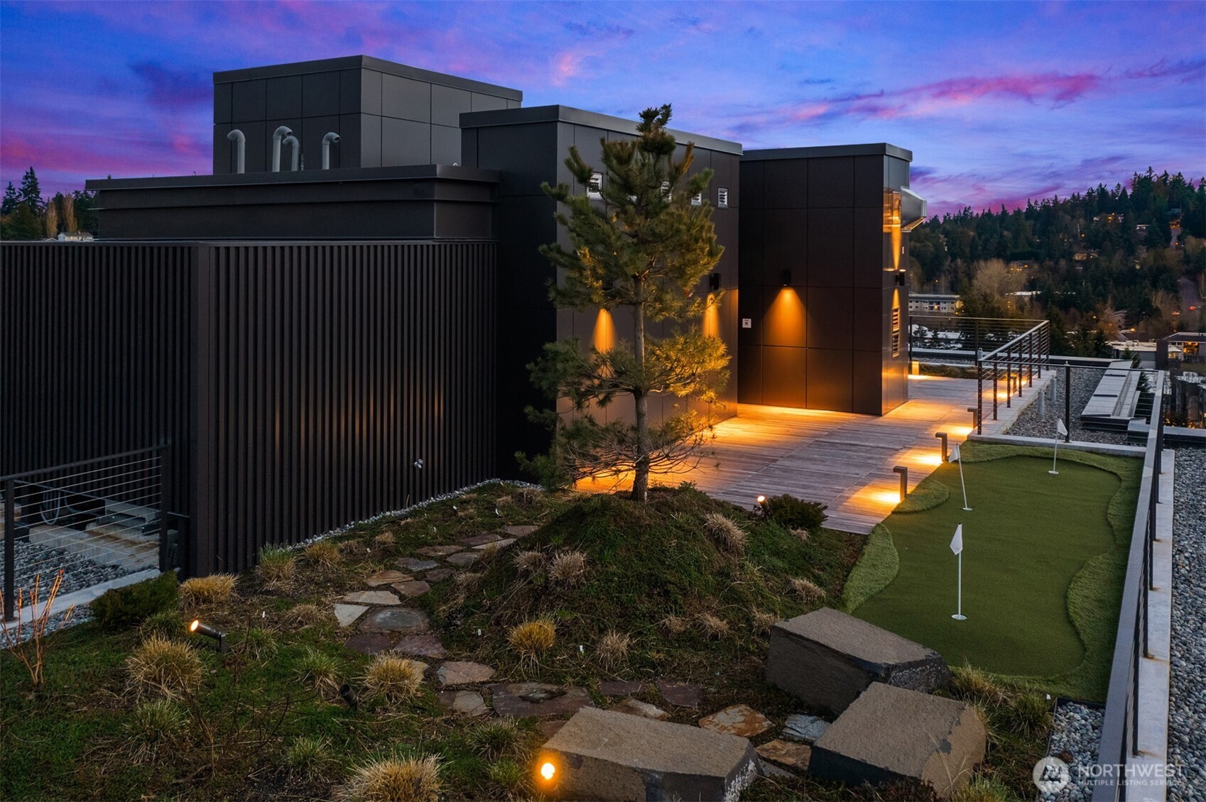 8 100th Avenue Northeast, Unit 201 Bellevue, WA 98004 - Photo 32 of 35 a view of outdoor space and deck