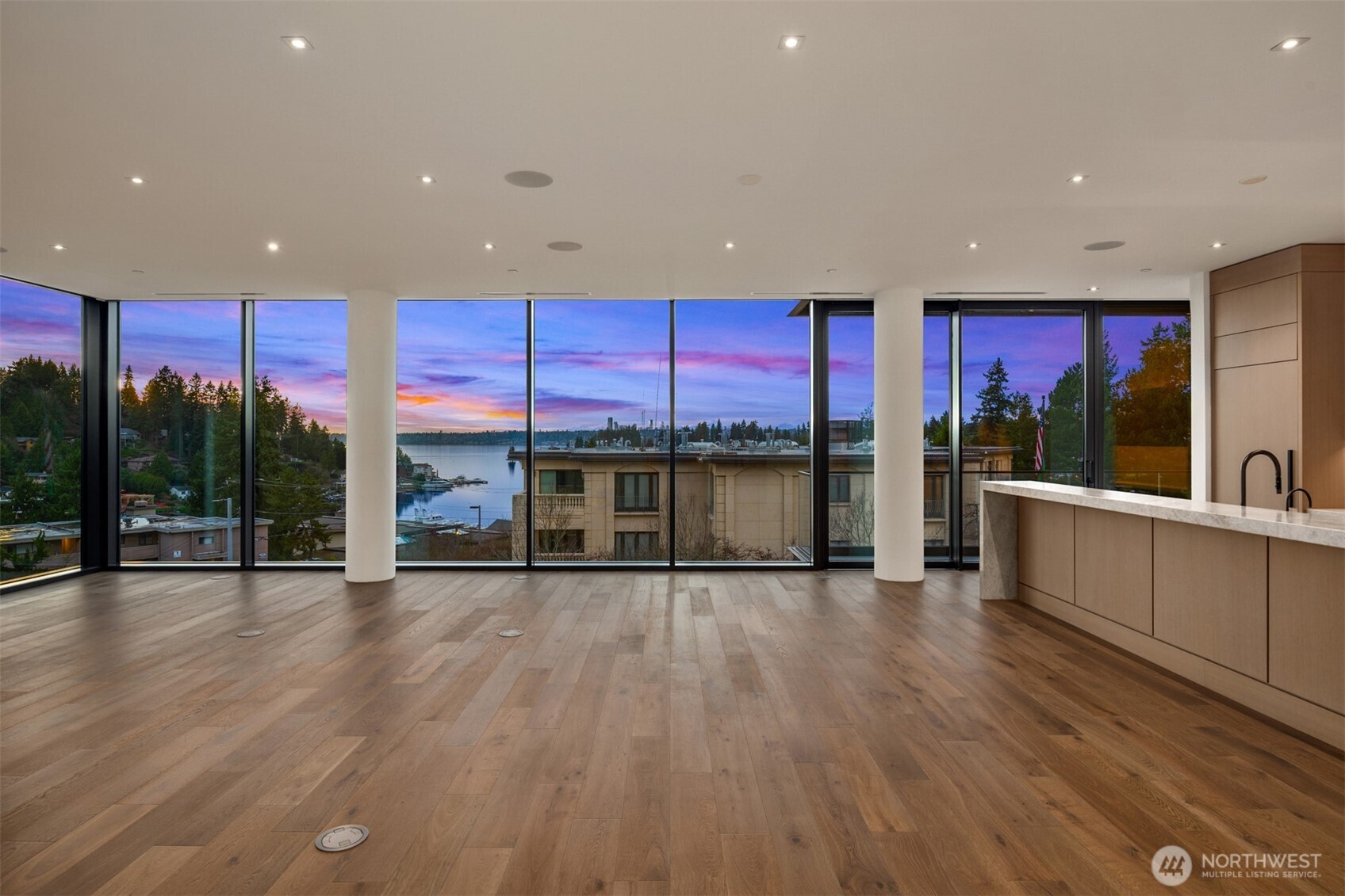 8 100th Avenue Northeast, Unit 201 Bellevue, WA 98004 - Photo 6 of 35 a view of a kitchen with lots of counter top space