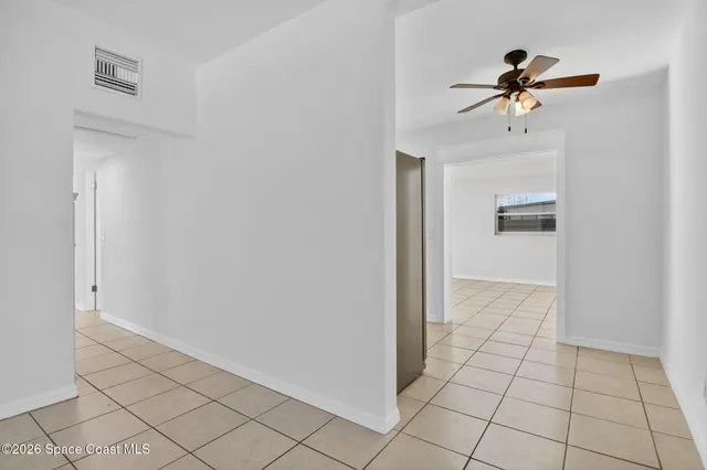 a view of empty room