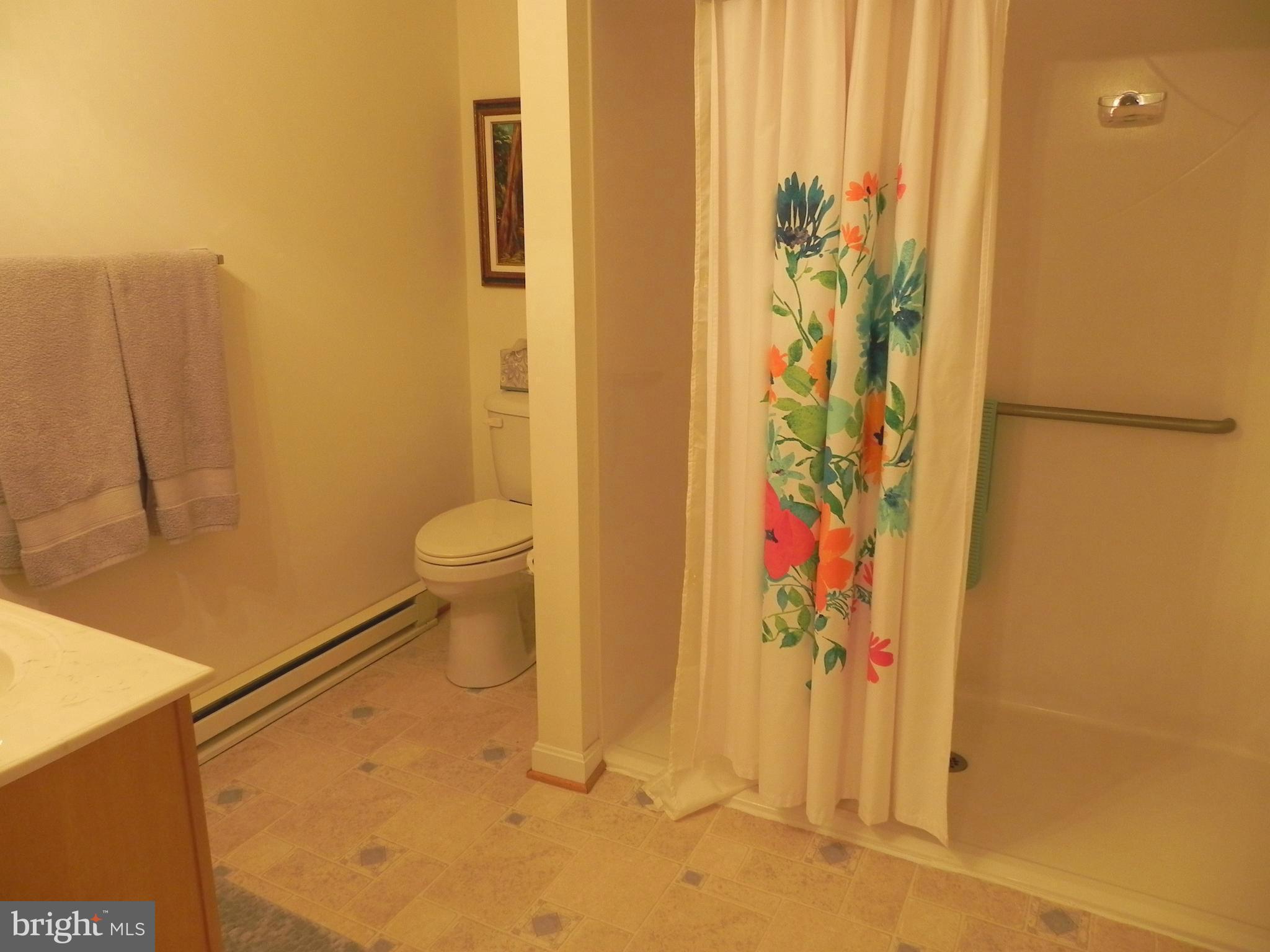 4285 Glory Road Bealeton, VA 22712 - Photo 56 of 76 a bathroom with a granite countertop sink and a toilet