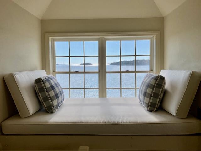 613 Yoho Head Road Machiasport, ME 04655 - Photo 37 of 97 Second Level Bench Seat with Ocean View