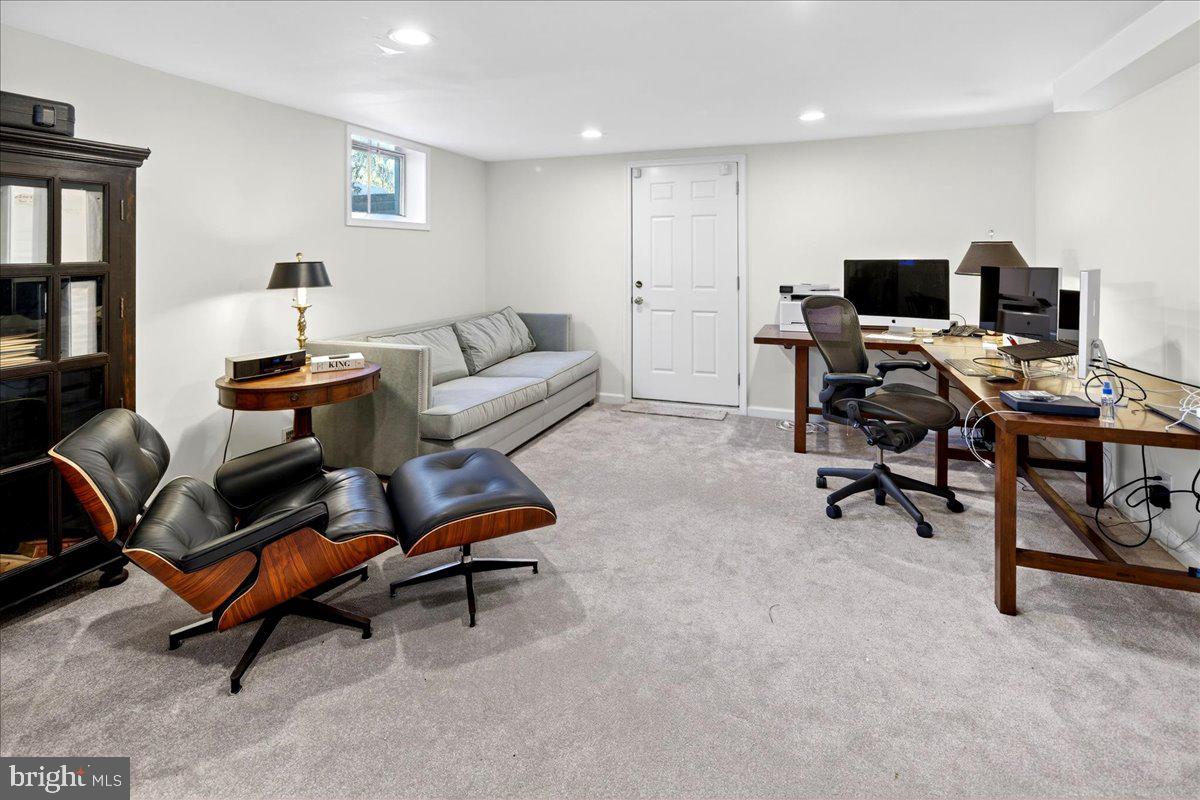 300 Western Way Princeton, NJ 08540 - Photo 31 of 42 Office area with bilco doors to backyard.