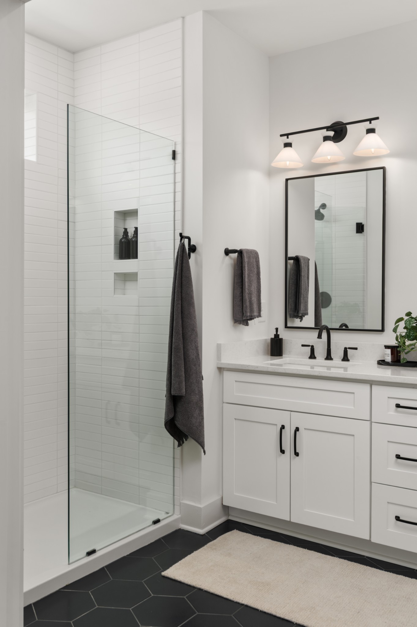 320 Mullberry Terrace, Unit A Madison, TN 37115 - Photo 13 of 26 a bathroom with a sink and a mirror
