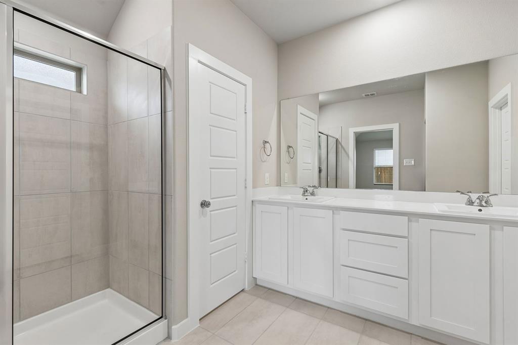 1124 Del Rio Drive Lavon, TX 75166 - Photo 20 of 32 Primary Bathroom in the Emmy II home plan by Trophy Signature Homes - REPRESENTATIVE PHOTO