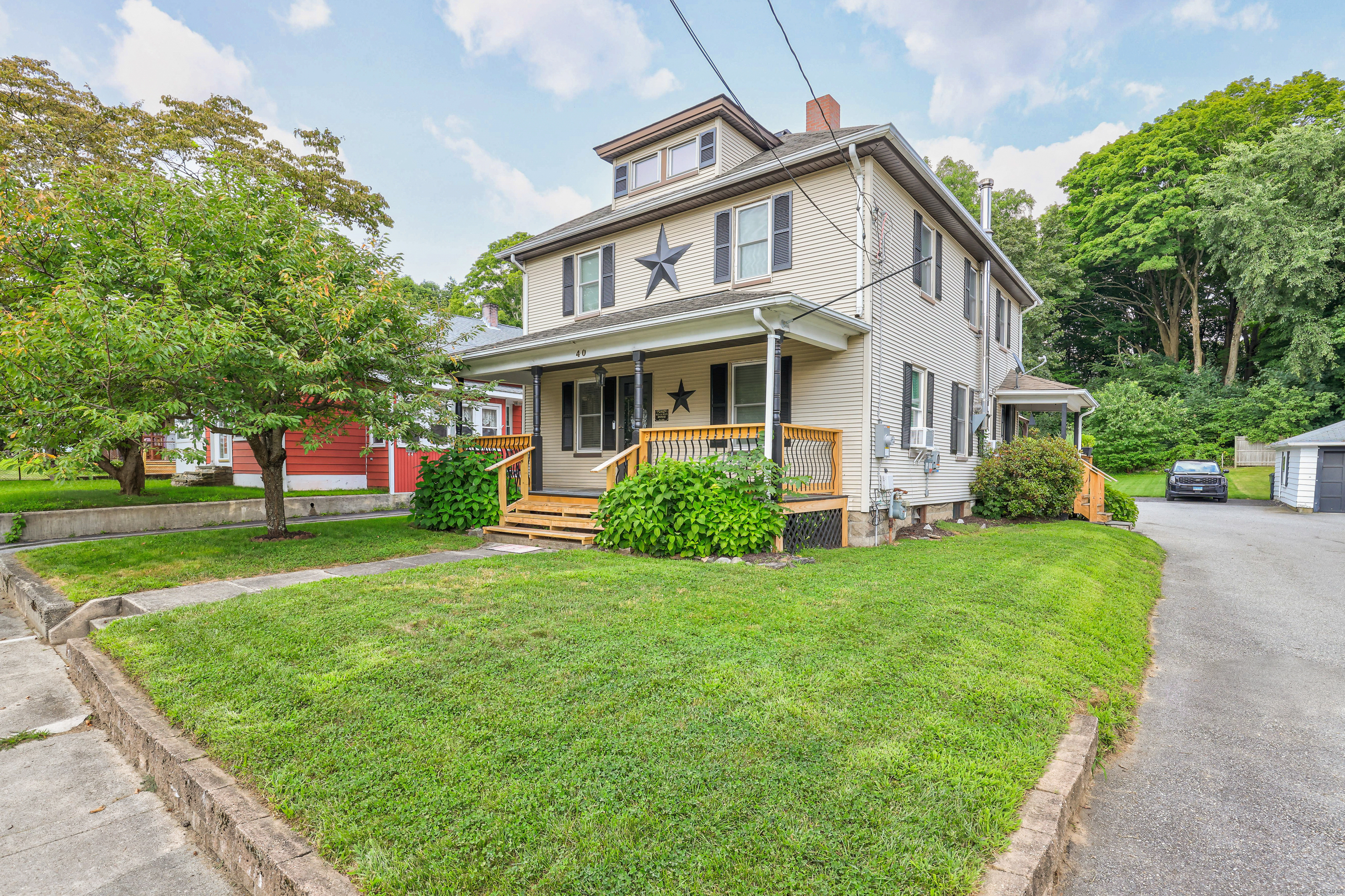 40 School Street Killingly, CT 06239 - Photo 1 of 1 a front view of a house with a yard