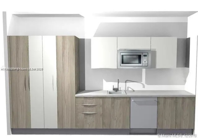 a bathroom with a sink a mirror and a shower