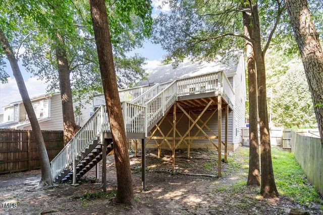 a view of outdoor space yard and deck