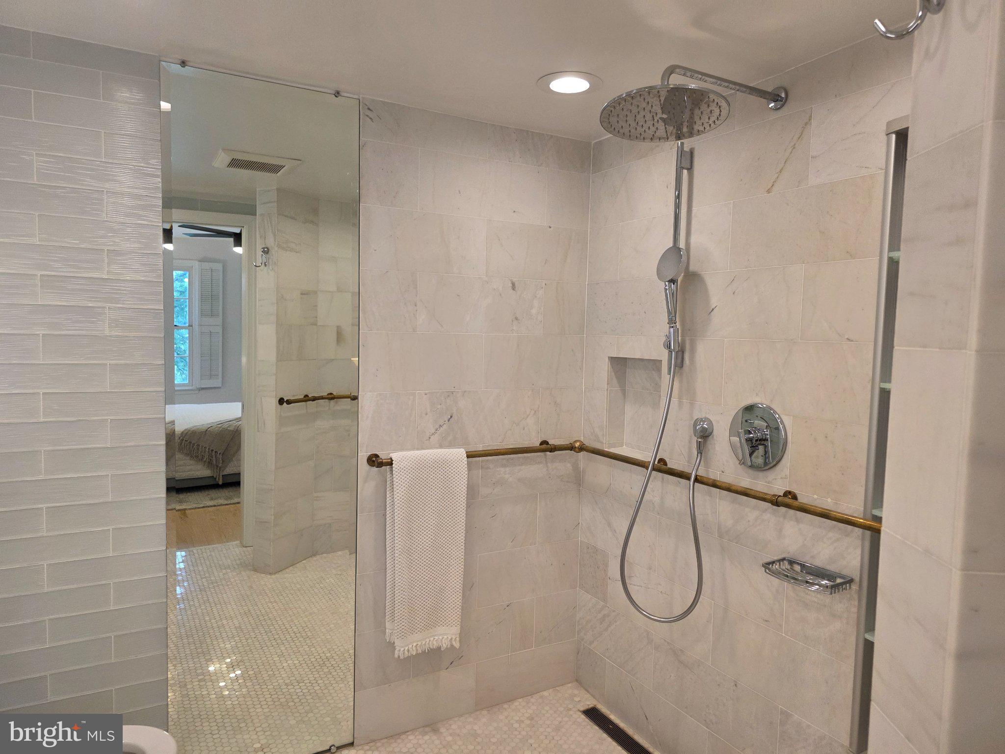 3643 St Mary's Place Northwest Washington, DC 20007 - Photo 24 of 49 a bathroom with a shower