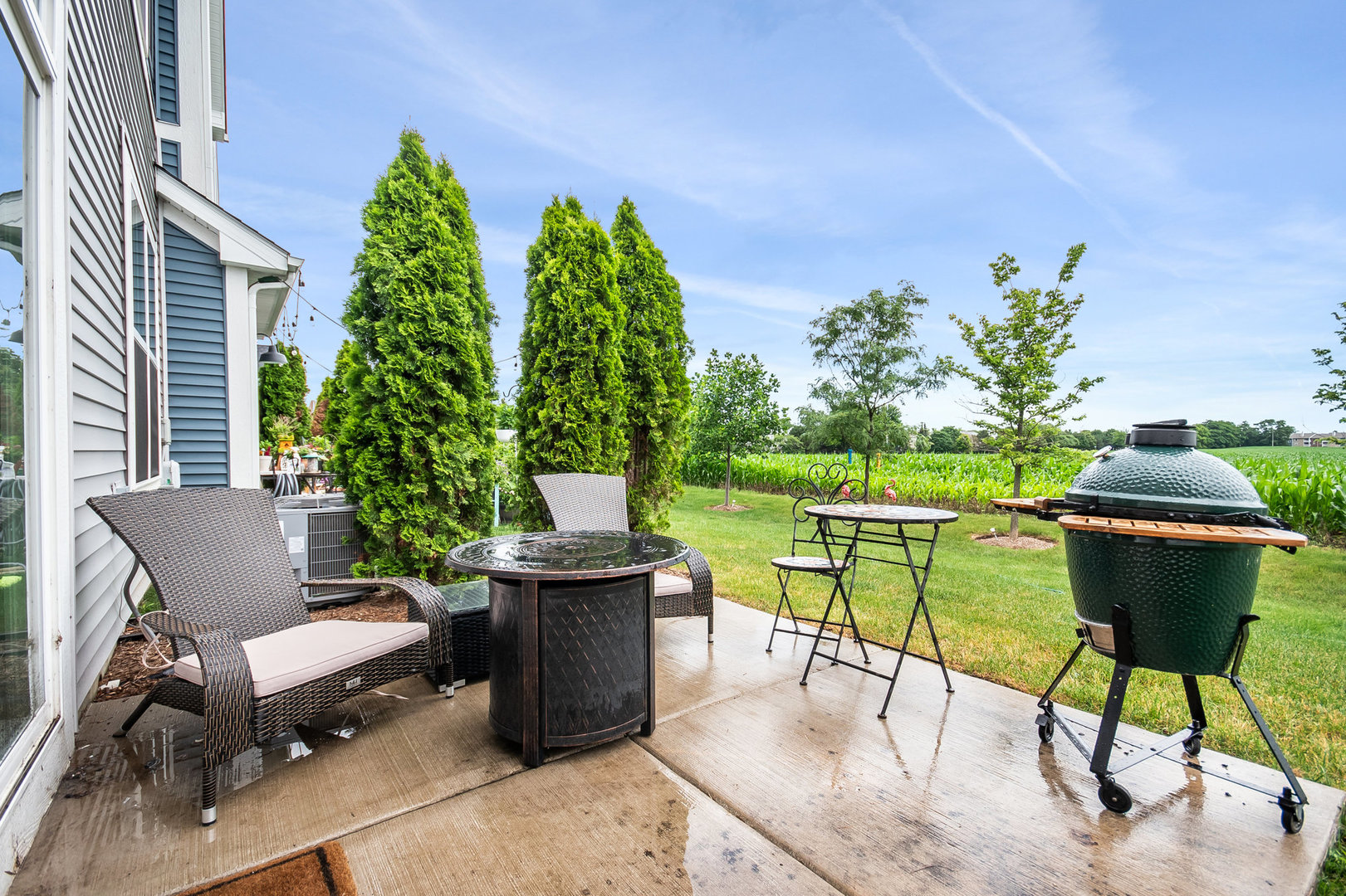 4166 Calder Lane Aurora, IL 60504 - Photo 22 of 30 a view of a chairs and table in the patio