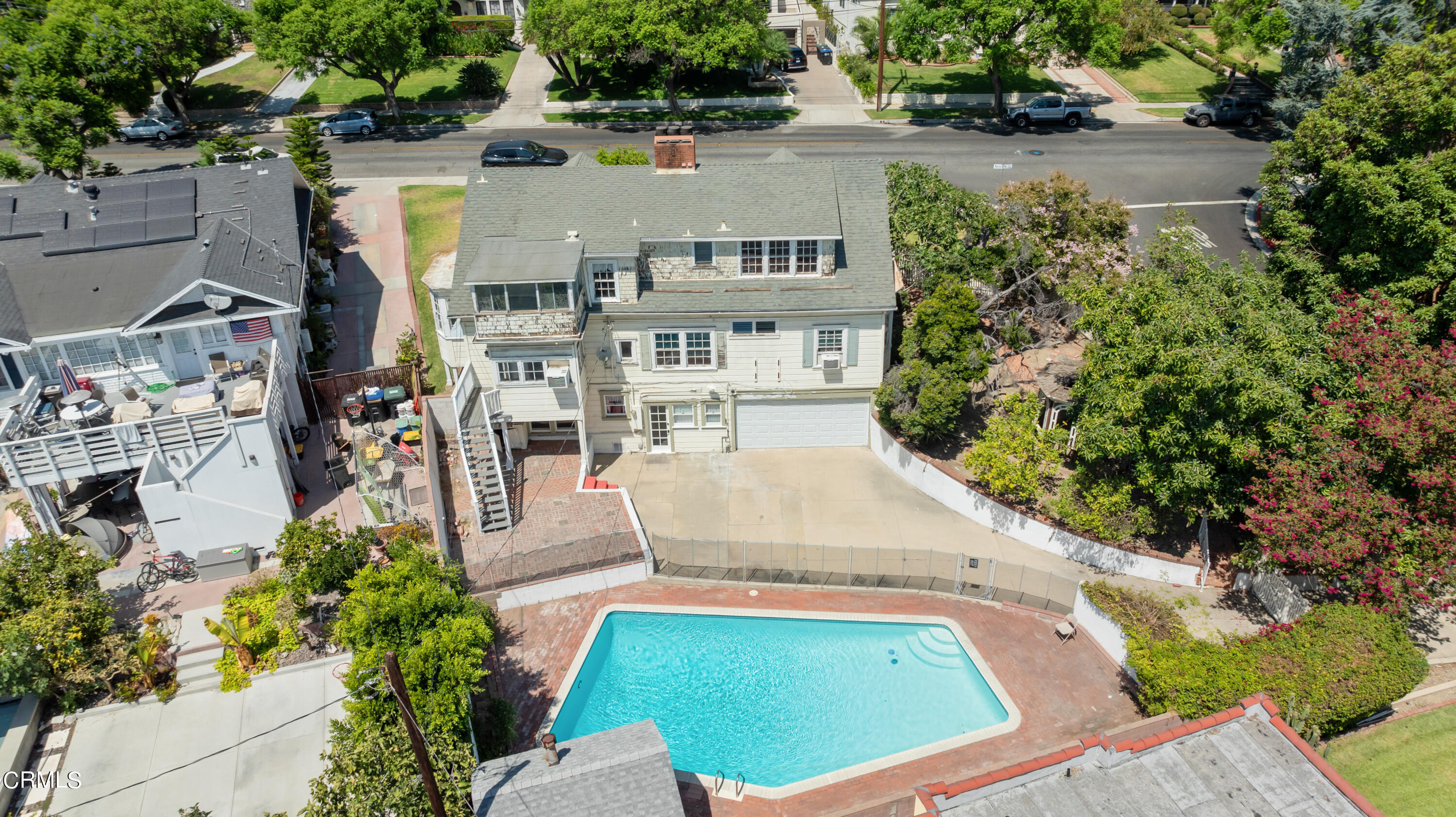430 West Kenneth Road Glendale, CA 91202 - Photo 72 of 73 an aerial view of a house with outdoor space