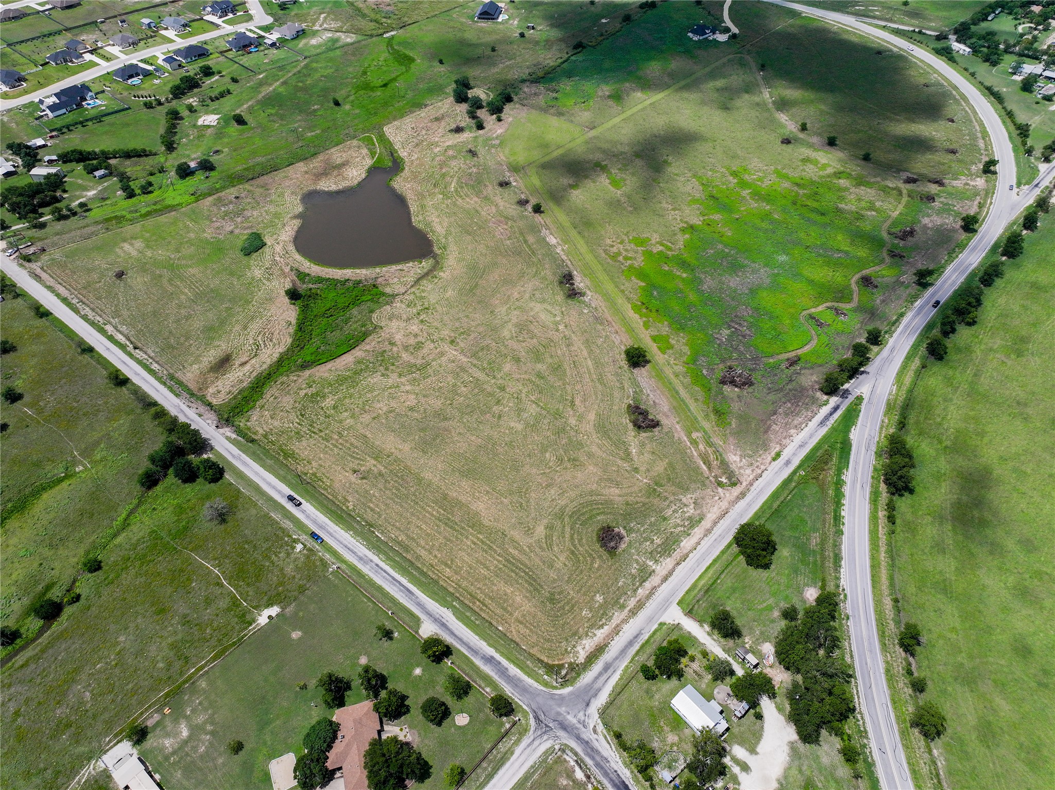 19621 Fm 2115 Salado, TX 76571 - Photo 4 of 29 an aerial view of a residential houses with outdoor space