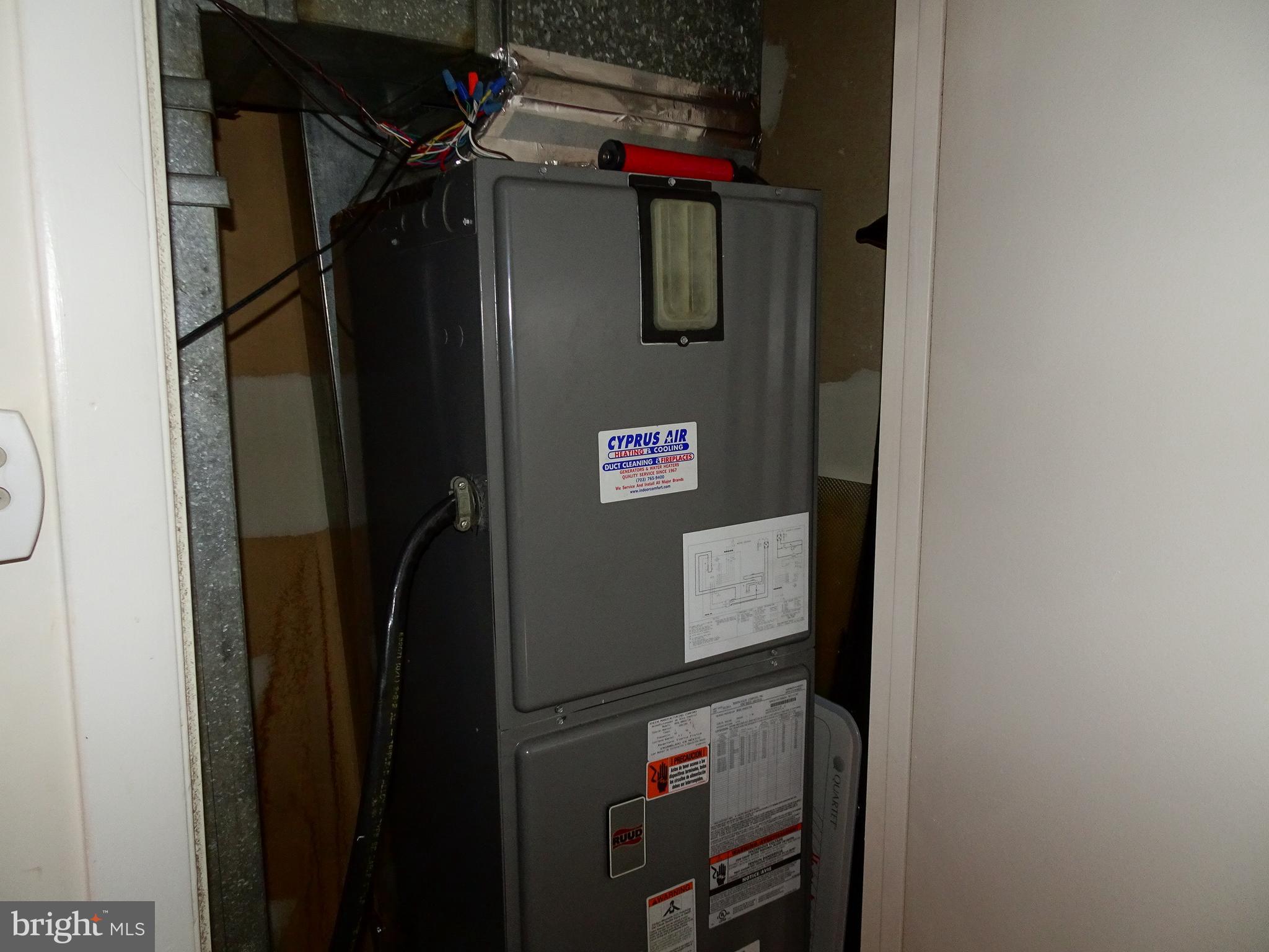 9746 Hagel Circle, Unit E Lorton, VA 22079 - Photo 12 of 18 Updated HVAC