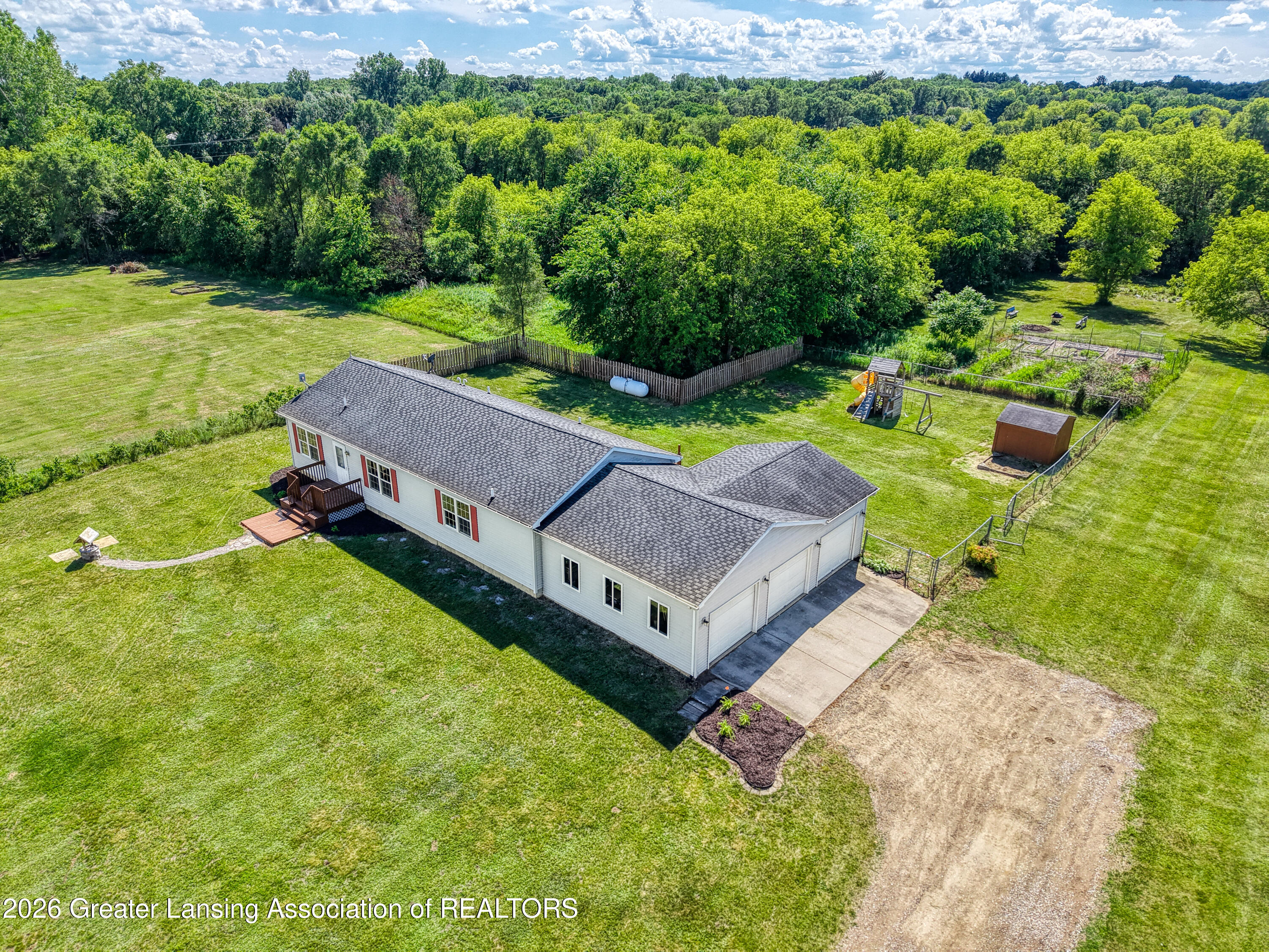 3248 Lienhart Road Dansville, MI 48819 - Photo 48 of 62 Aerial