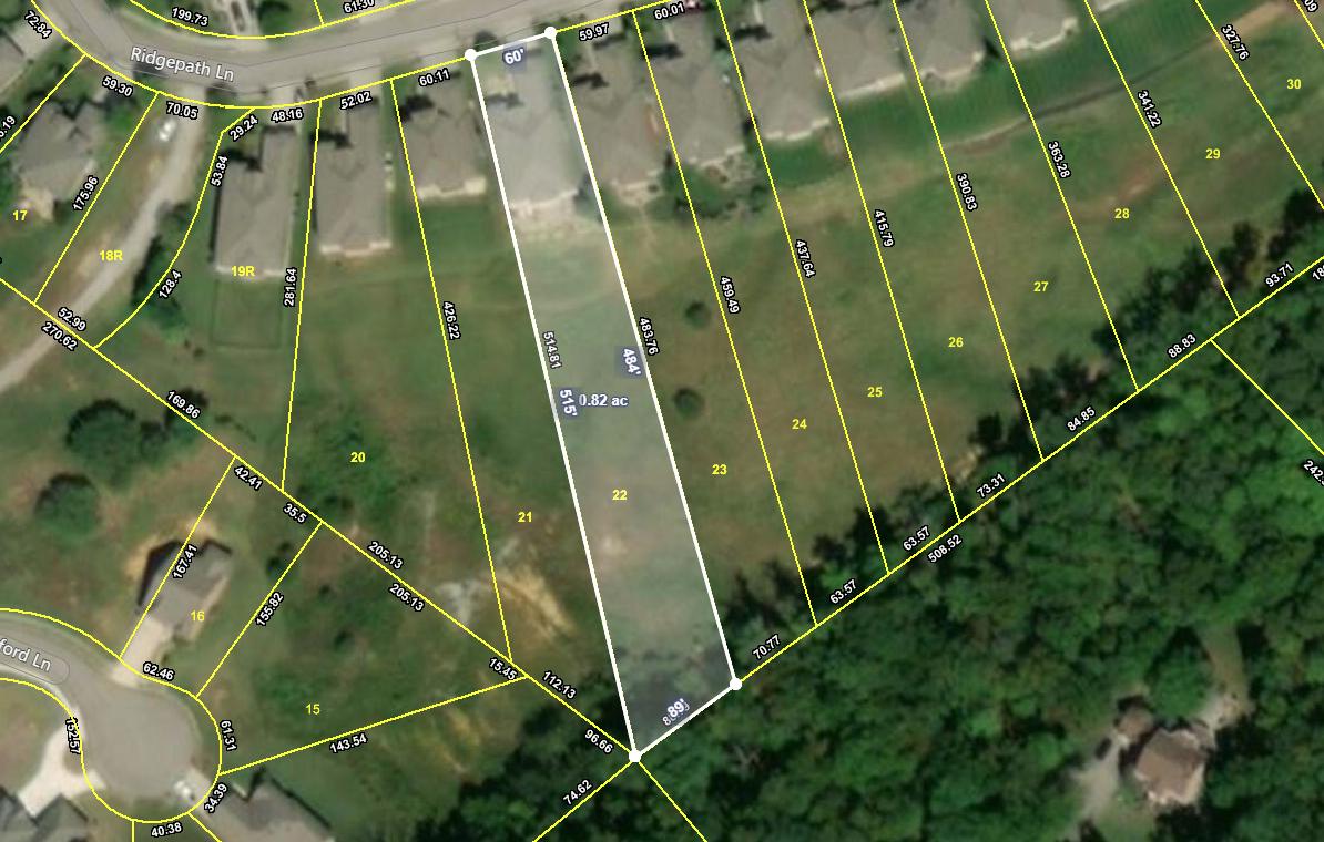 12704 Ridgepath Lane Knoxville, TN 37922 - Photo 40 of 40 Plat Map