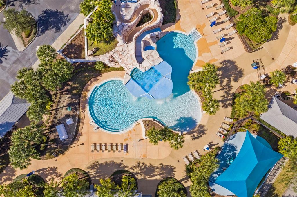 6057 Sandhill Ridge Drive Lithia, FL 33547 - Photo 62 of 83 an aerial view of a swimming pool