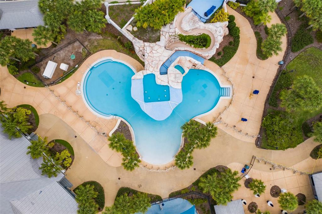 6057 Sandhill Ridge Drive Lithia, FL 33547 - Photo 70 of 83 an aerial view of a swimming pool