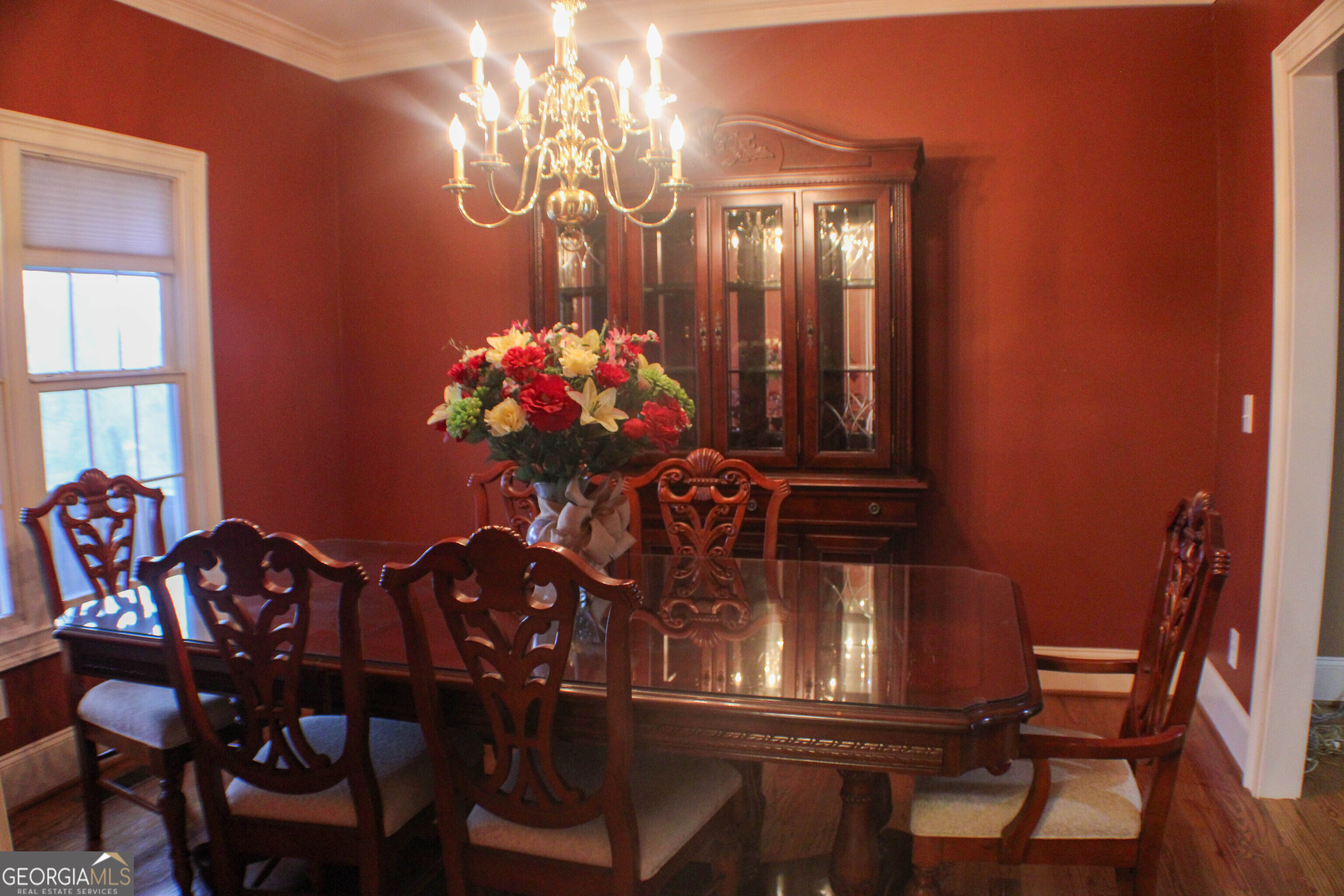 418 Flora Ext Avenue Rome, GA 30161 - Photo 15 of 35 a view of a dining room with furniture and chandelier