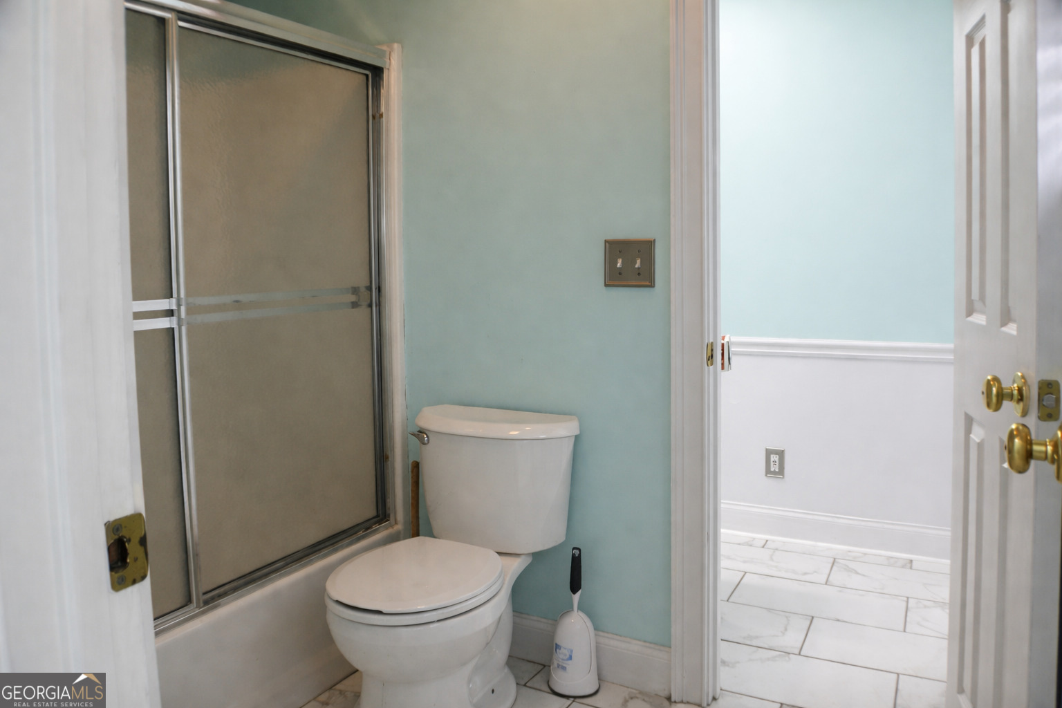 418 Flora Ext Avenue Rome, GA 30161 - Photo 20 of 29 a white toilet sitting next to a bathroom sink