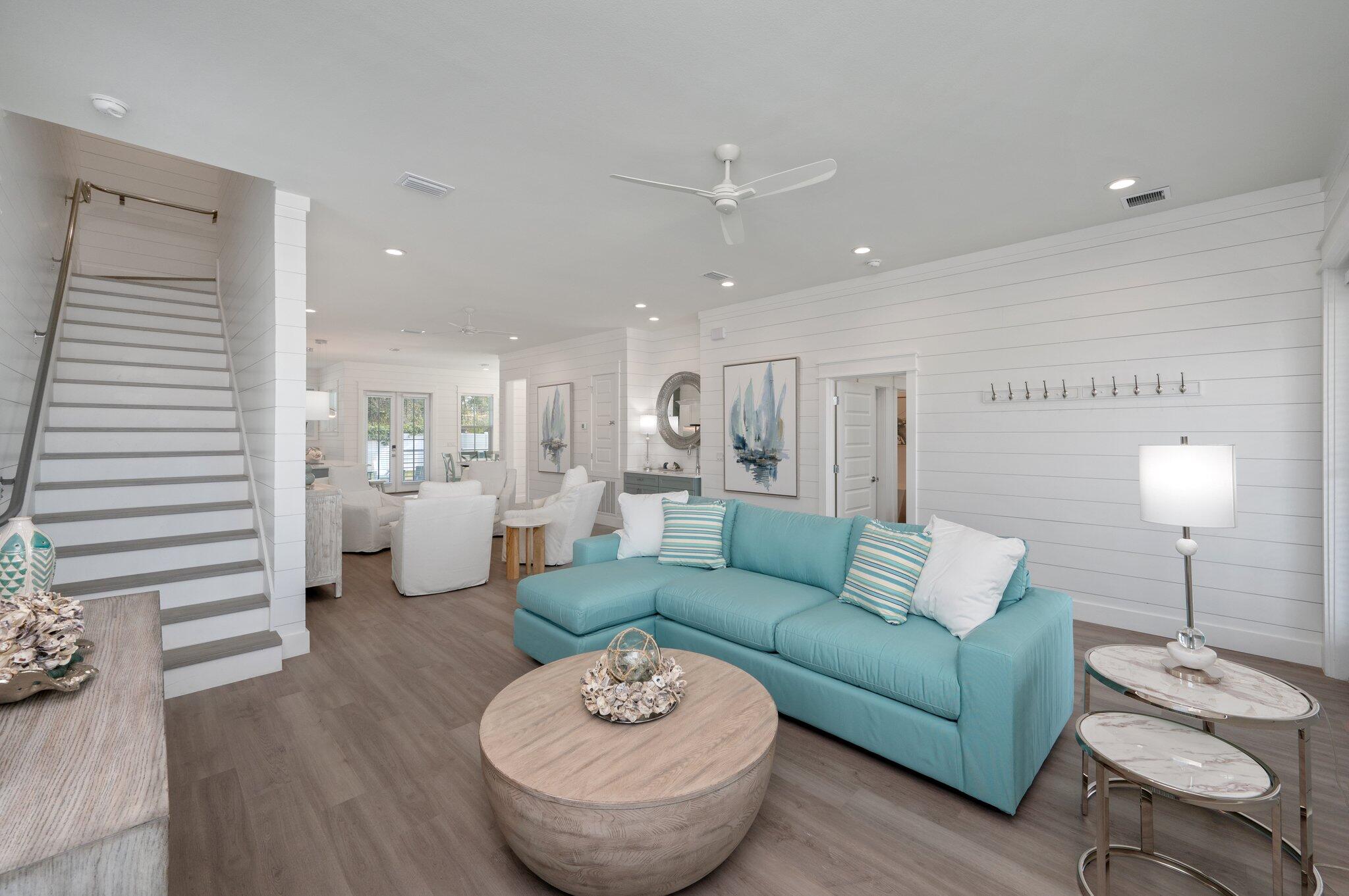 36 North Gulf Drive Santa Rosa Beach, FL 32459 - Photo 12 of 96 a living room with furniture and a table