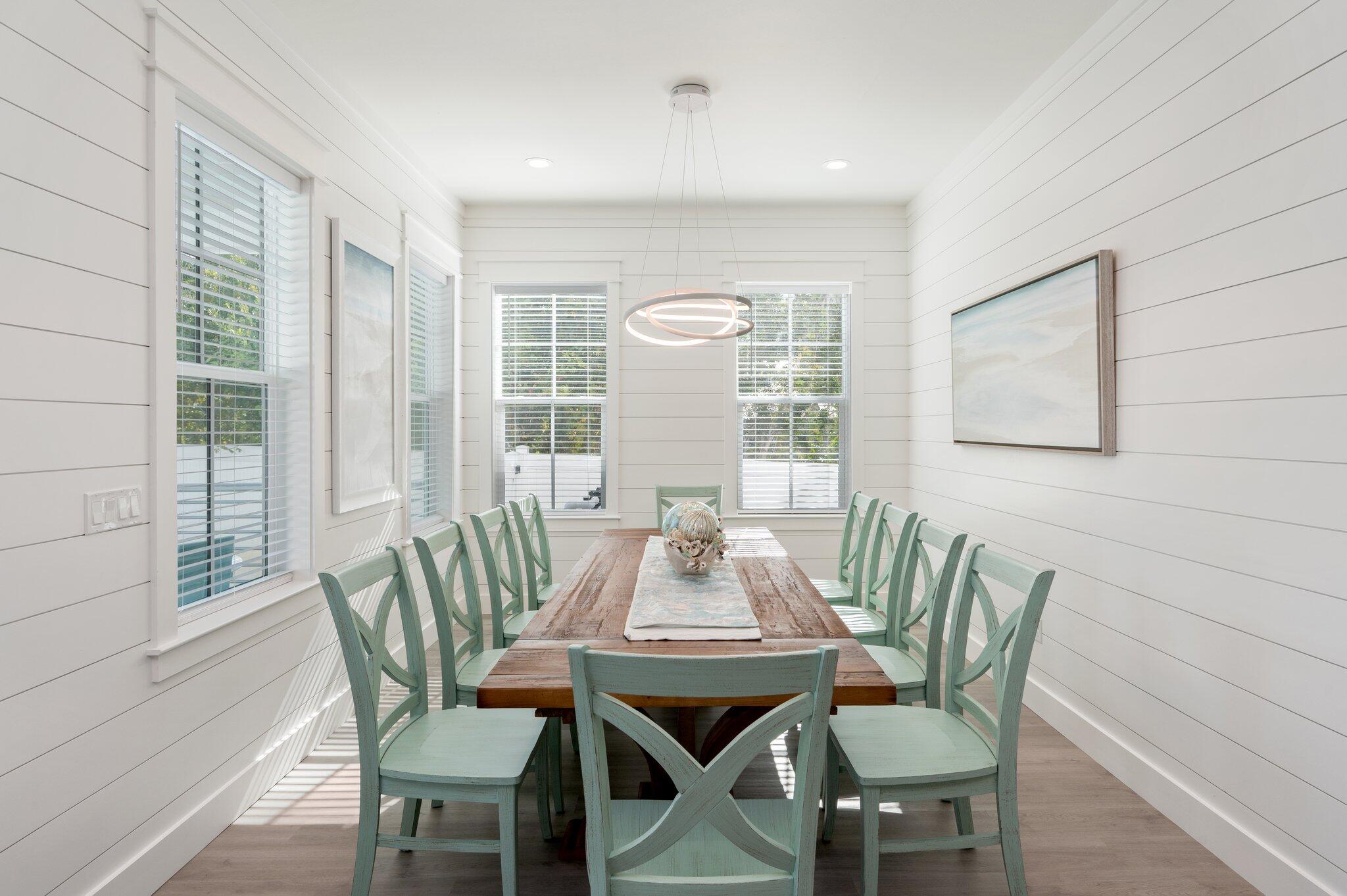 36 North Gulf Drive Santa Rosa Beach, FL 32459 - Photo 24 of 96 a view of a dining room with furniture window and outside view