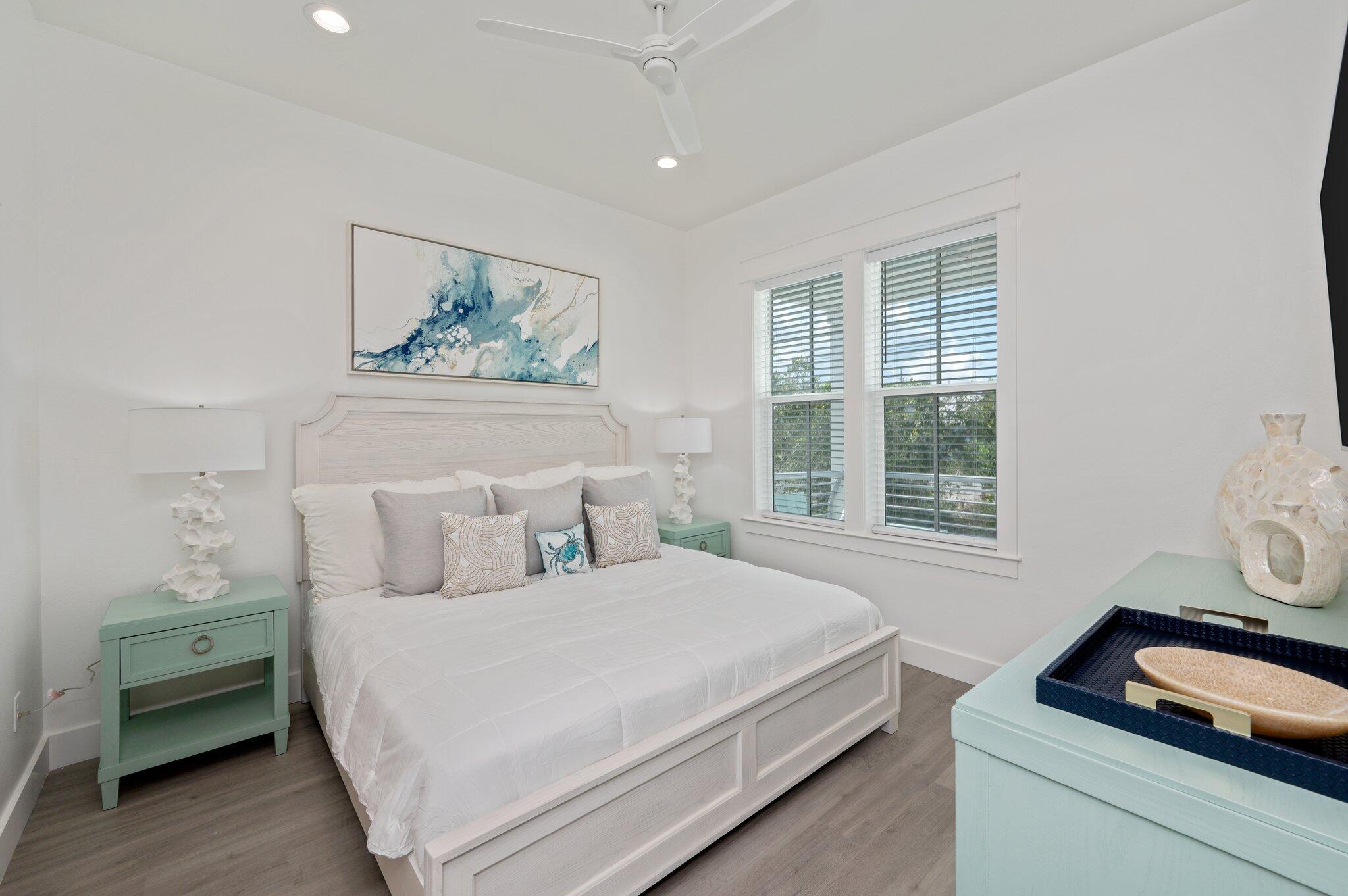 36 North Gulf Drive Santa Rosa Beach, FL 32459 - Photo 32 of 96 a bedroom with a bed and a window