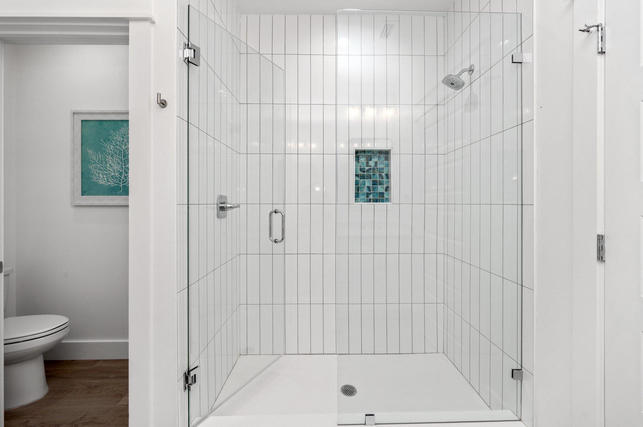 36 North Gulf Drive Santa Rosa Beach, FL 32459 - Photo 60 of 96 a bathroom with a shower and a toilet