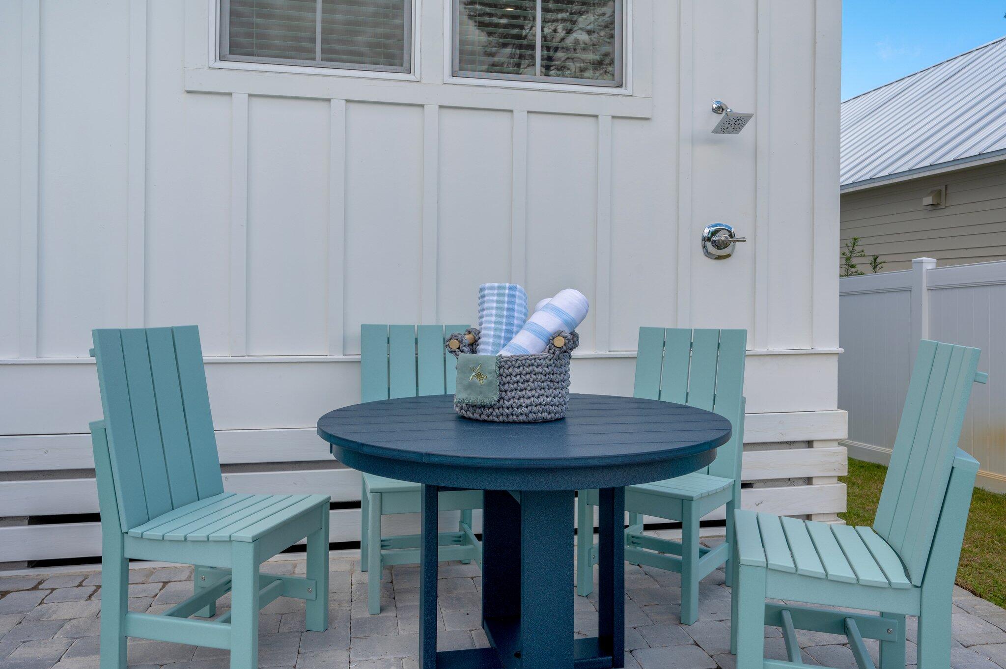 36 North Gulf Drive Santa Rosa Beach, FL 32459 - Photo 91 of 96 a view of a dining room with furniture and wooden floor