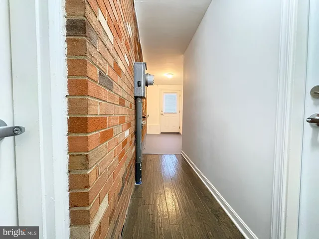 a view of a garden with a bench