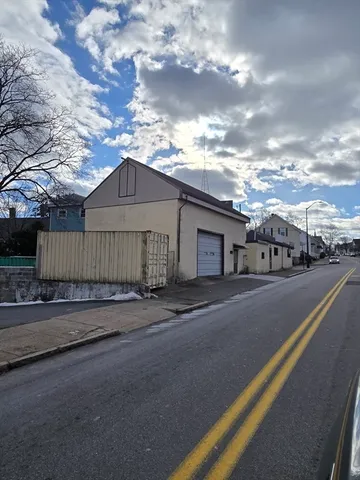 a city view with large house