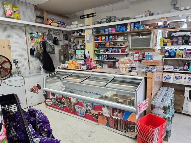 a view of storage and utility room