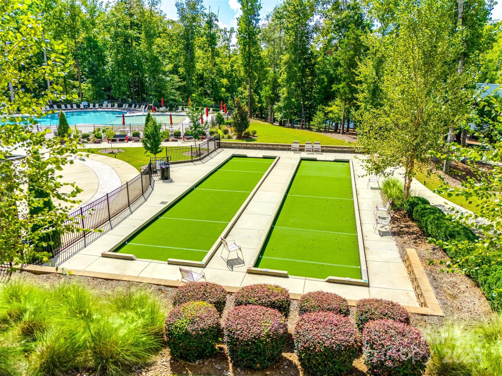 1609 Tranquility Boulevard Lancaster, SC 29720 - Photo 26 of 29 a view of a backyard with swimming pool