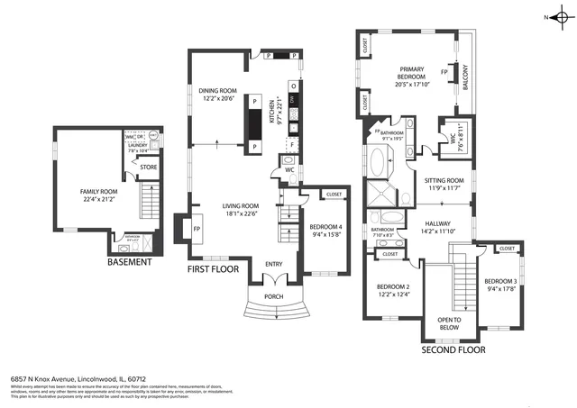 $969,999 | 6857 North Knox Avenue, Lincolnwood, IL 60712