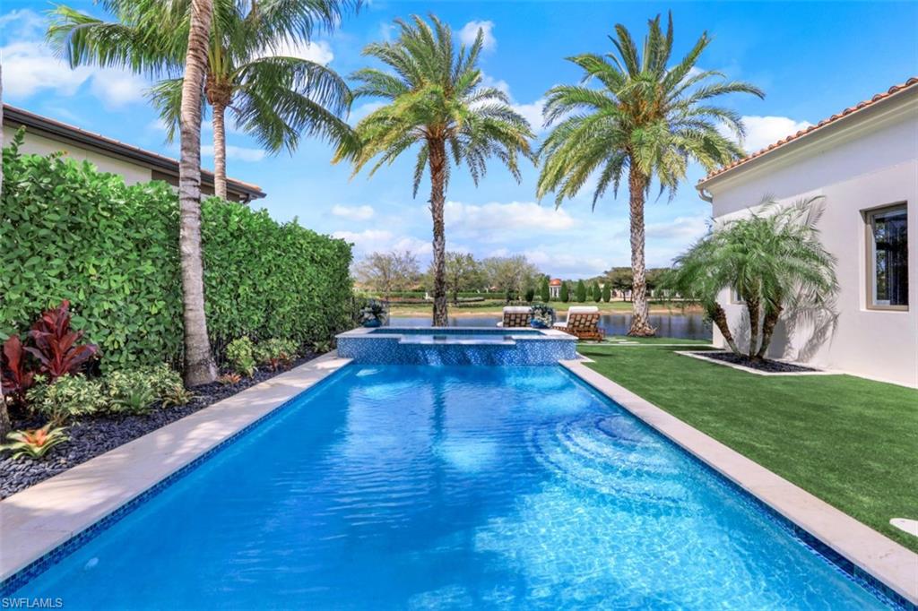 16683 Lucarno Way Naples, FL 34110 - Photo 3 of 35 a view of a backyard with a garden