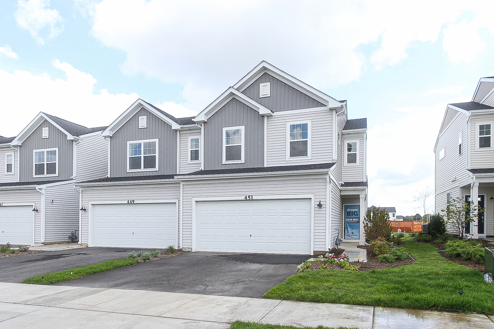 451 Comstock Road South Elgin, IL 60177 - Photo 30 of 30 a front view of a house with a yard and garage