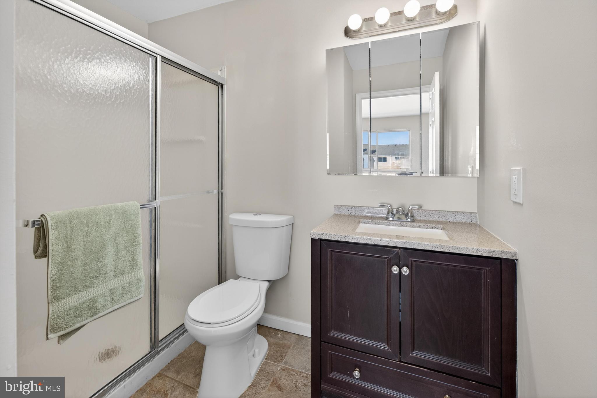 909 Woodchip Road Lumberton, NJ 08048 - Photo 16 of 20 Modern bathroom with sleek finishes.
