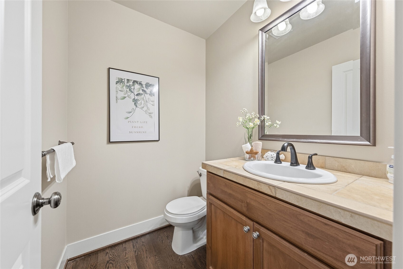 3514 184th Place Southeast Bothell, WA 98012 - Photo 22 of 39 a bathroom with a toilet sink and mirror
