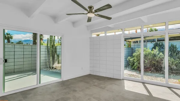 a view of a room with front door