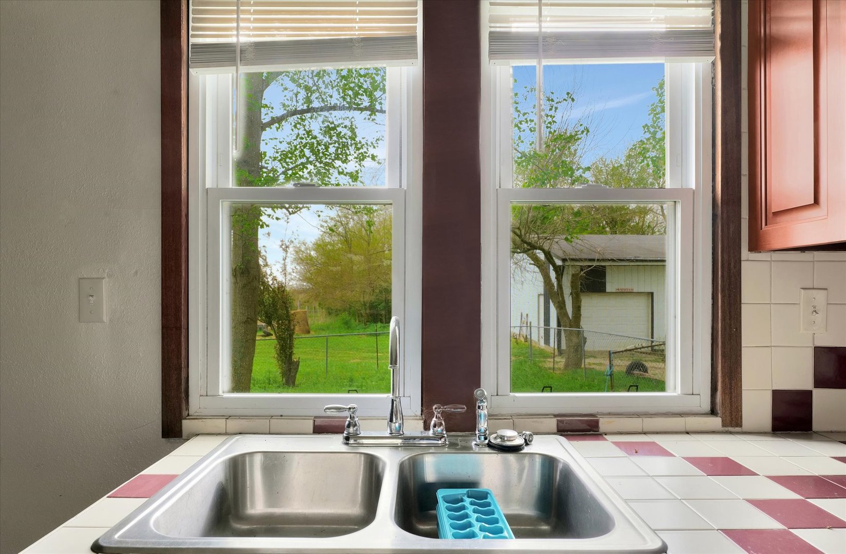 991 Lincoln Hwy Road Lerna, IL 62440 - Photo 15 of 31 a view of a sink and a window