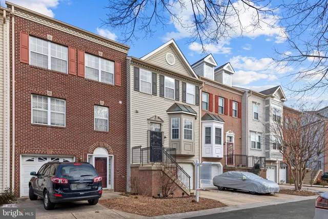 a car parked in front of a building