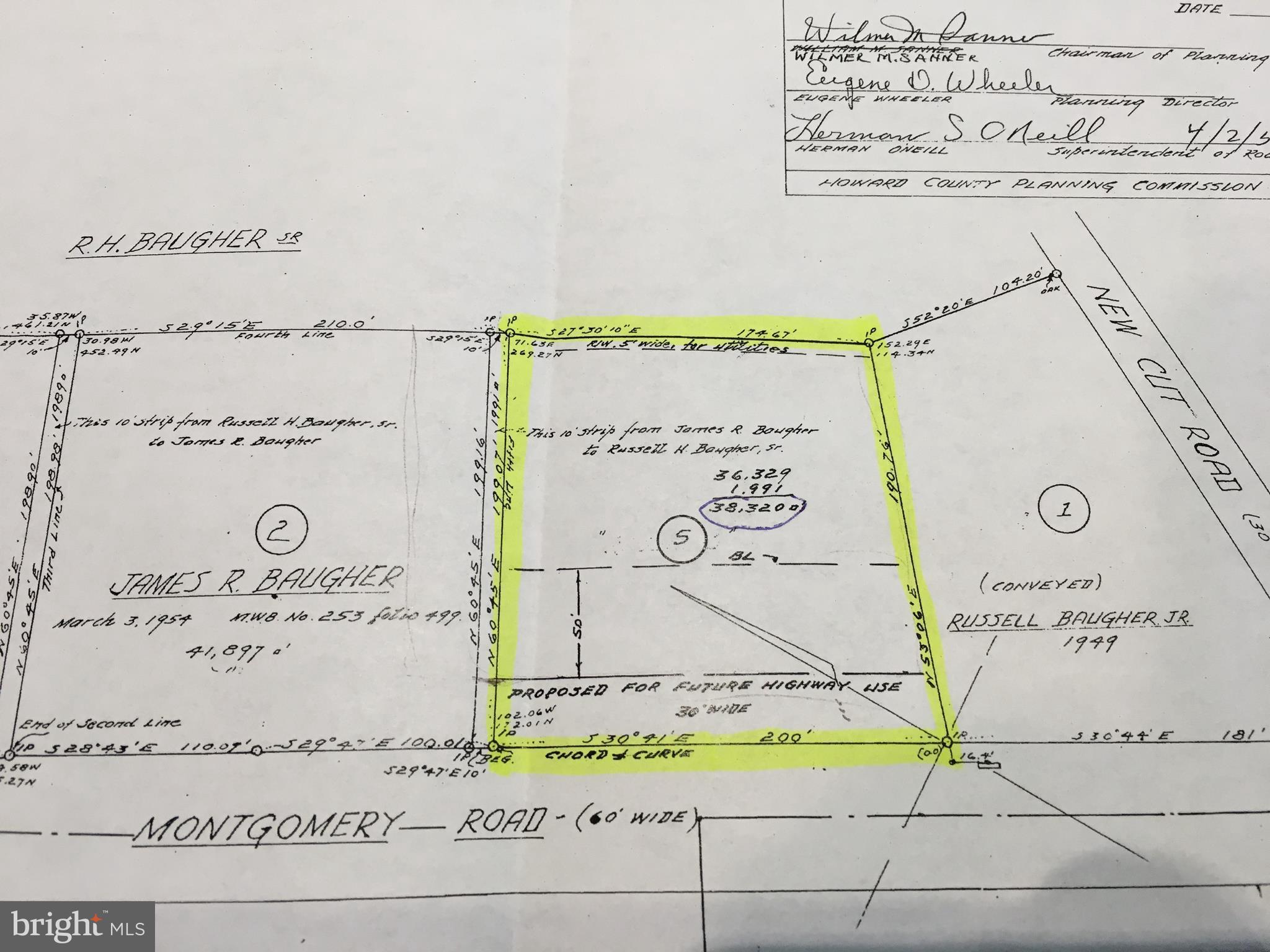 4769 Montgomery Road Ellicott City, MD 21043 - Photo 5 of 5 Plat