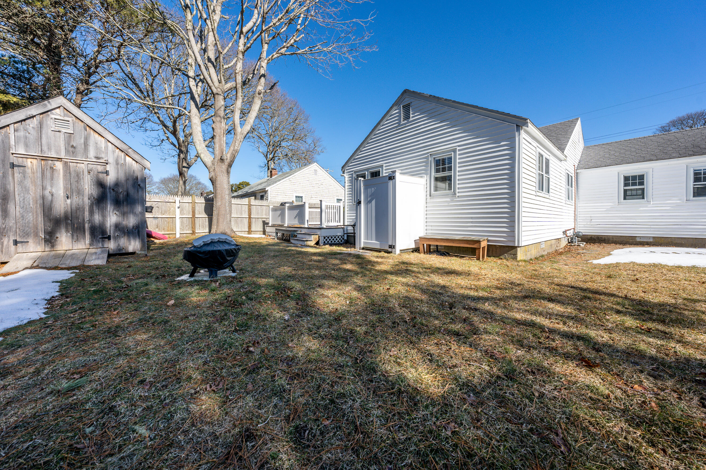 121 Sixth Avenue West Hyannisport, MA 02672 - Photo 21 of 35 a view of a house with a yard