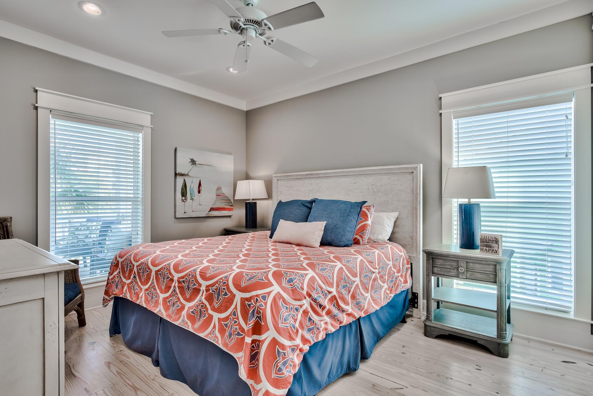 105 Blue Dolphin Loop Inlet Beach, FL 32461 - Photo 19 of 42 a bedroom with a bed and window