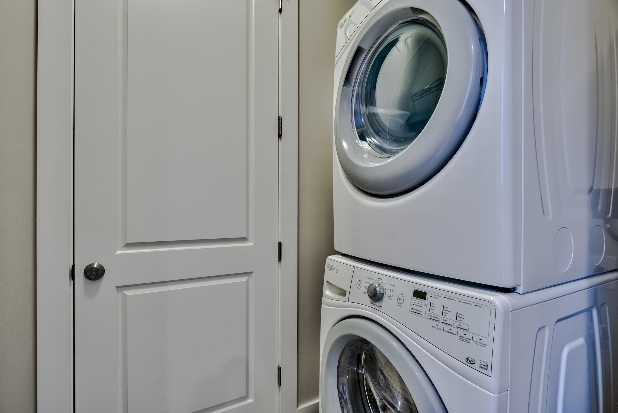 105 Blue Dolphin Loop Inlet Beach, FL 32461 - Photo 28 of 42 a utility room with dryer and washer
