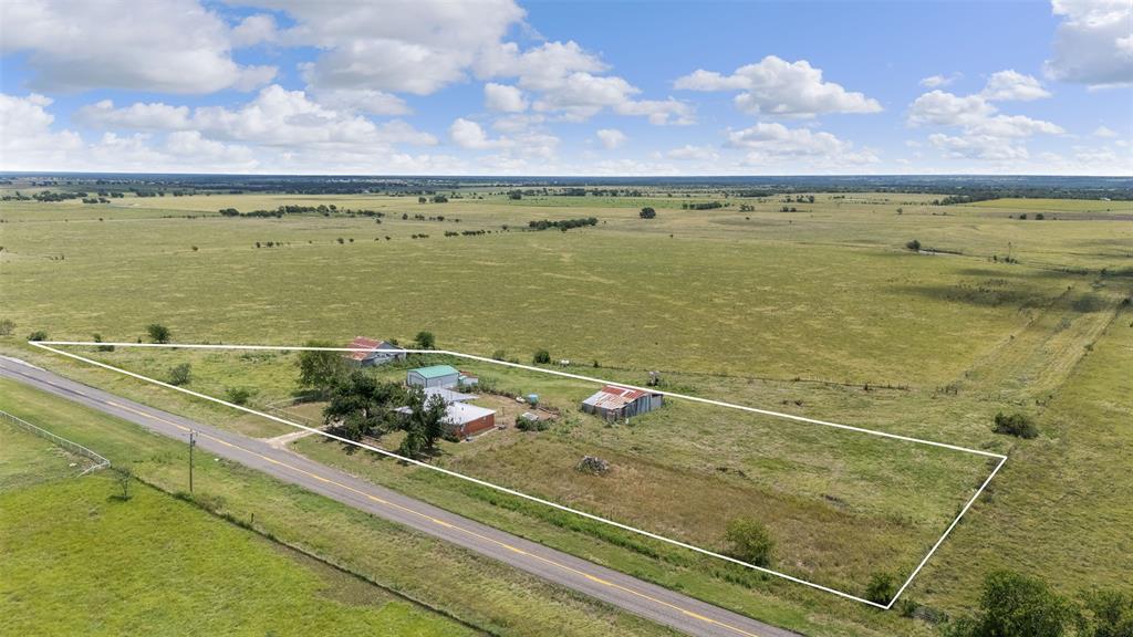 6450 Farm To Market Road 217 Valley Mills, TX 76689 - Photo 1 of 16 Aerial view of sparsely populated area featuring property parcel outlined