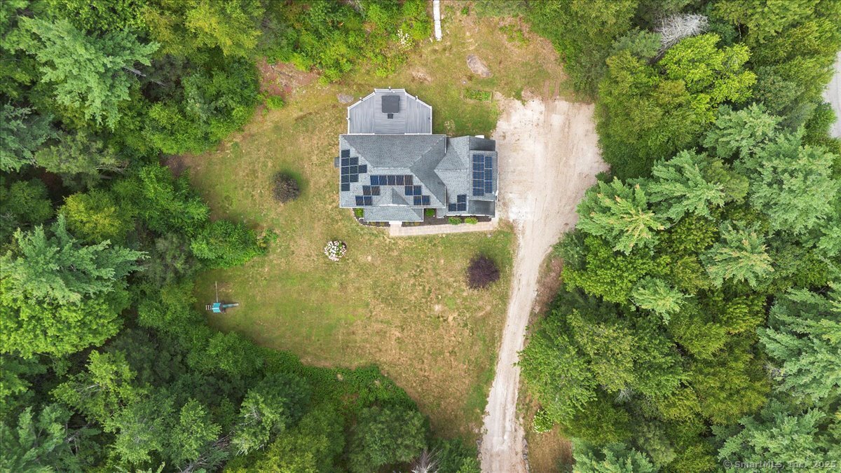 151 Losaw Road Winchester, CT 06021 - Photo 36 of 40 a aerial view of a house with a yard