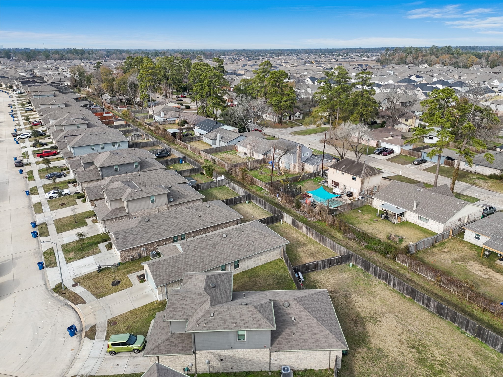 22806 Spruce Summit Trail Spring, TX 77373 - Photo 29 of 31 an aerial view of residential houses with outdoor space