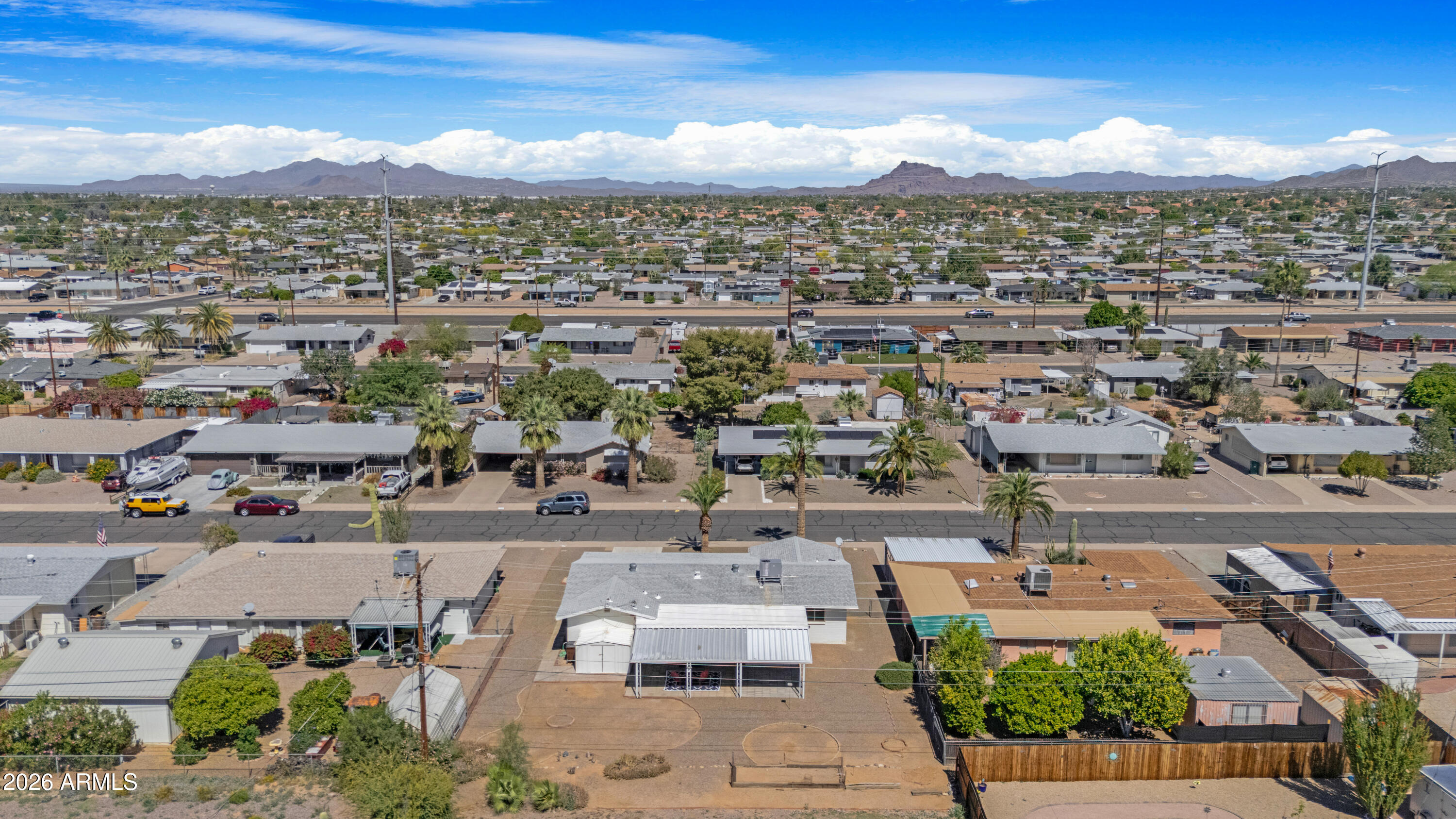 5437 East Butte Street Mesa, AZ 85205 - Photo 42 of 56 an aerial view of a city